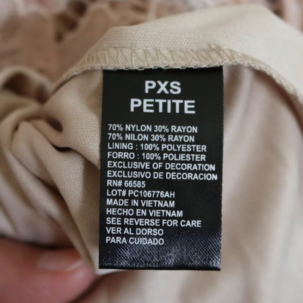 PERCEPTIONS New York Blush Nude Lace Sheath Dress - NWT! - Picture 14 of 16